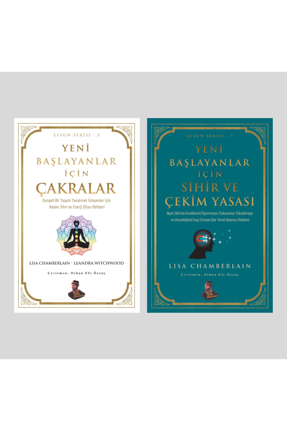 Amadeo Yayınları Ezoterizm Seti (2 Kitap) | Lisa Chamberlain