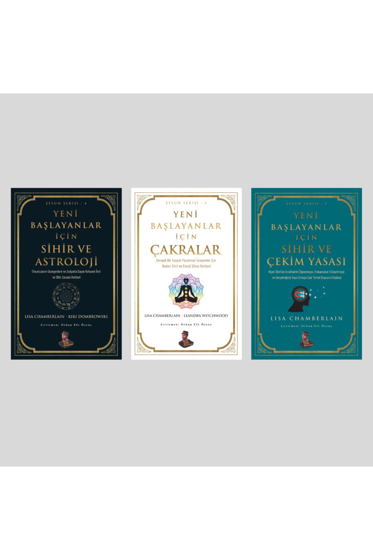 Amadeo Yayınları Ezoterizm Seti (3 Kitap) | Lisa Chamberlain