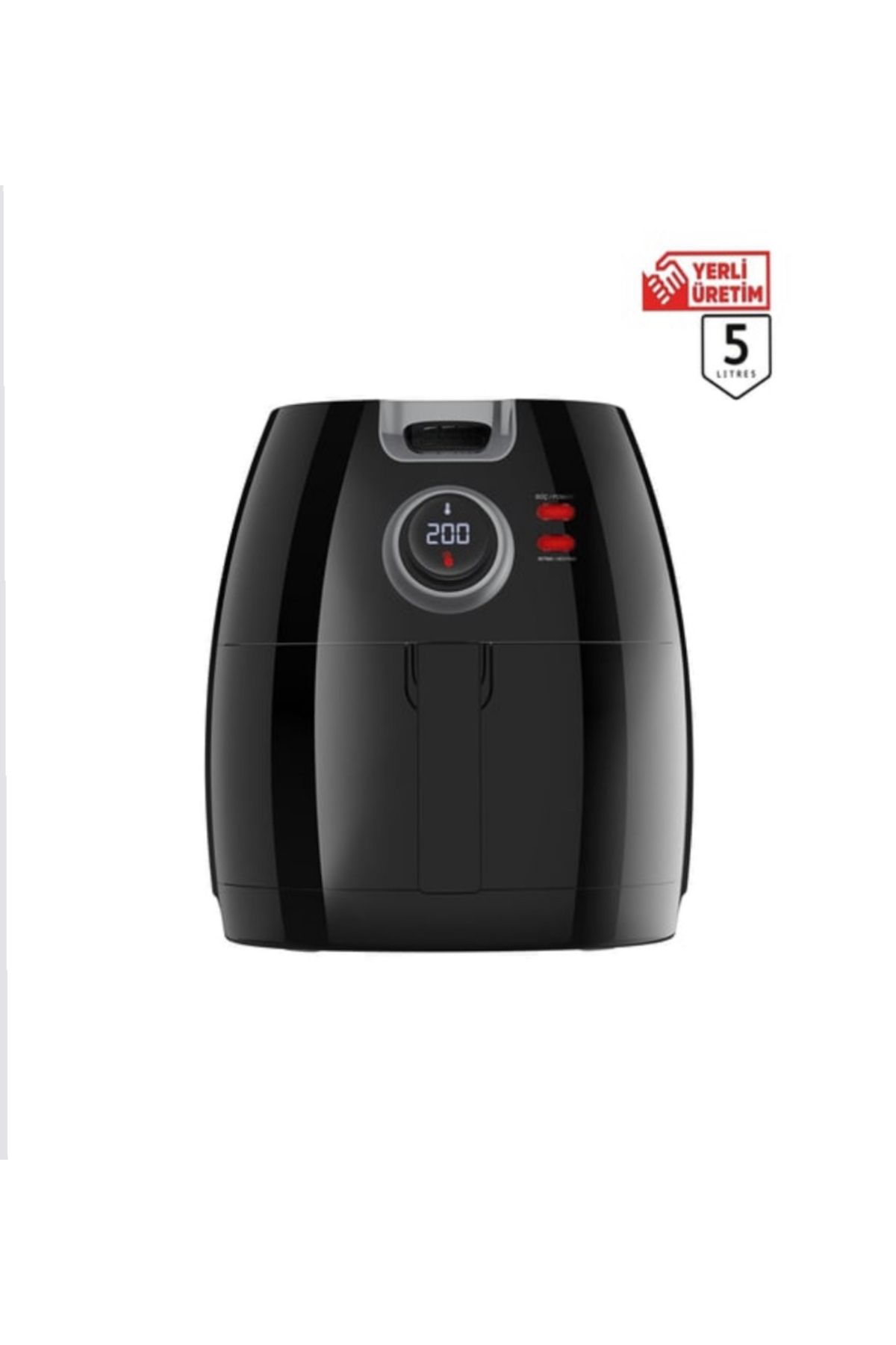 Home 8898Akıllı Aircook 5lt Yağsız Kızartma Sıcak Hava Fritöz - Airfryer 8 Program 1650watt SC301