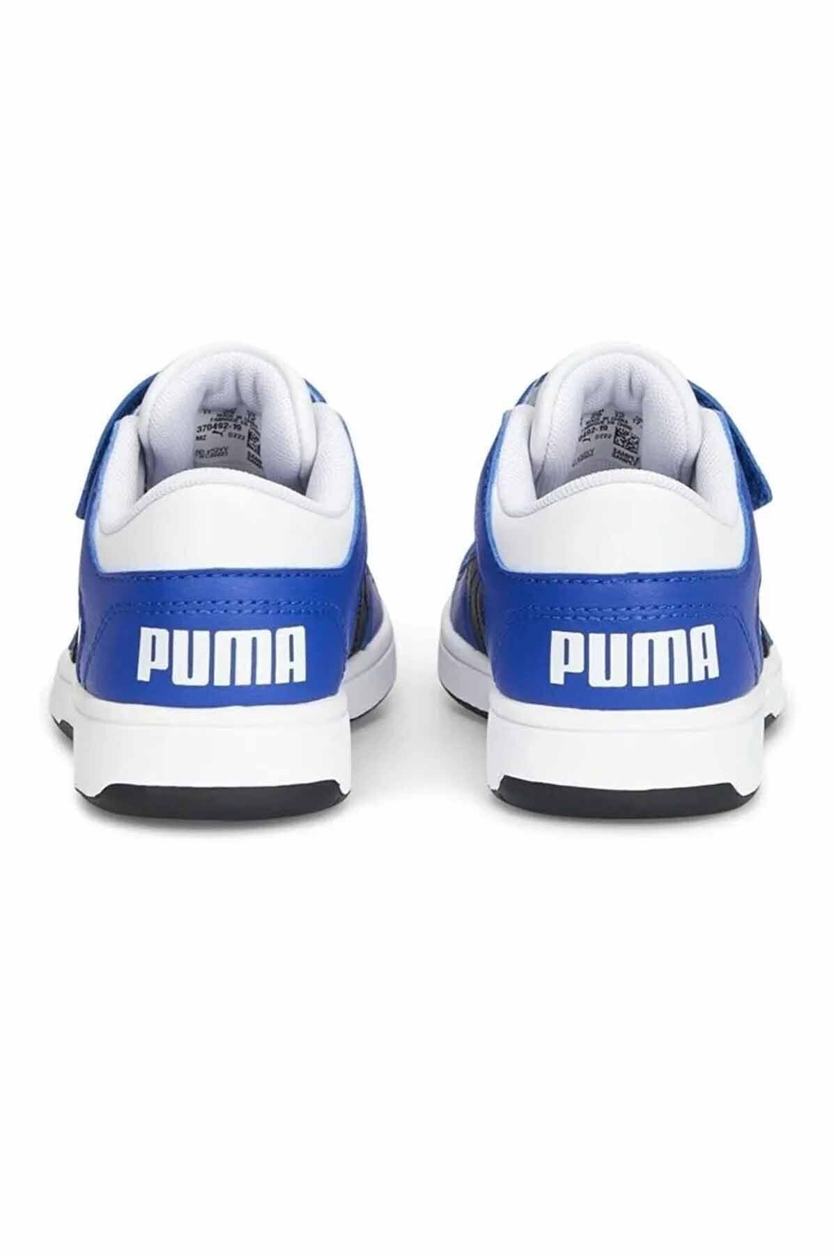 Puma-Rebound Layup Kids Sneakers 4