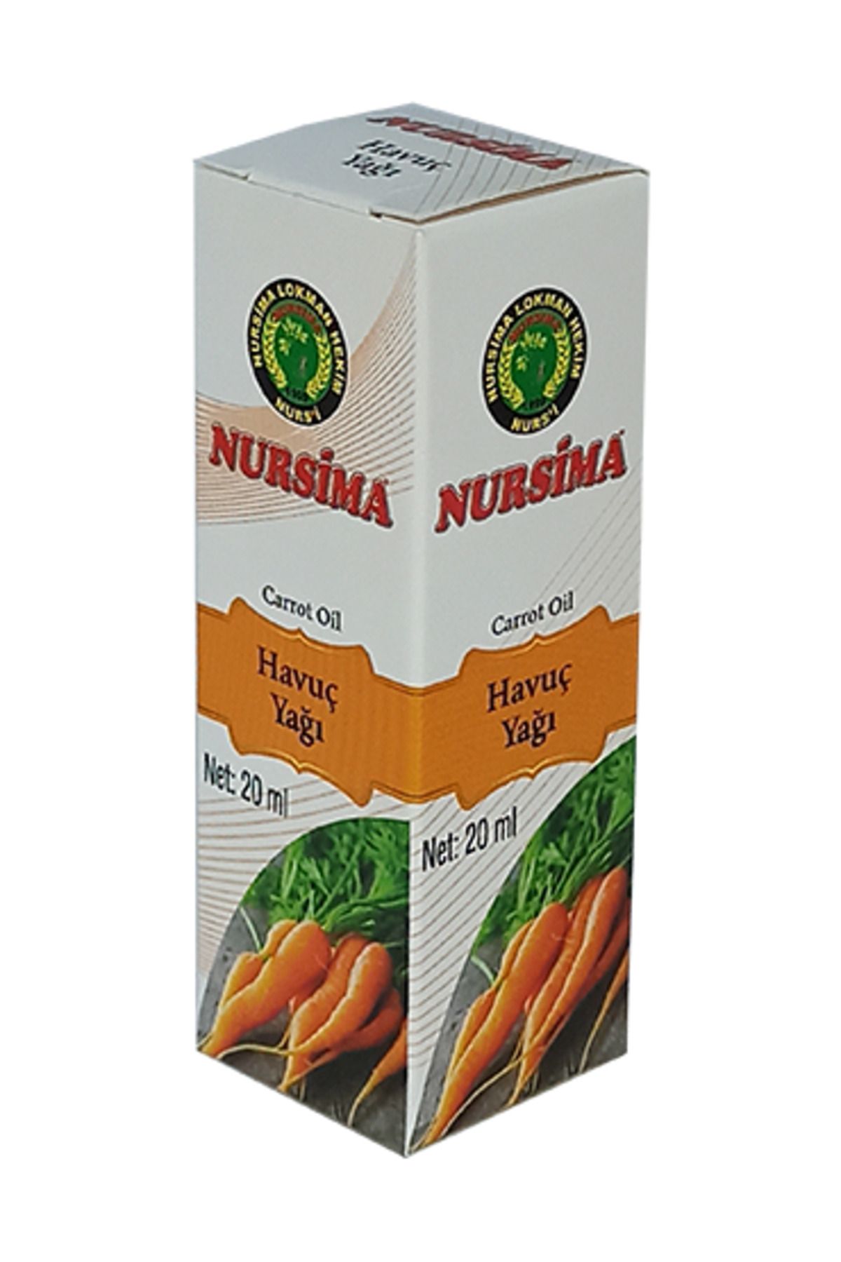 Nursima Havuç Yağı 20 ml