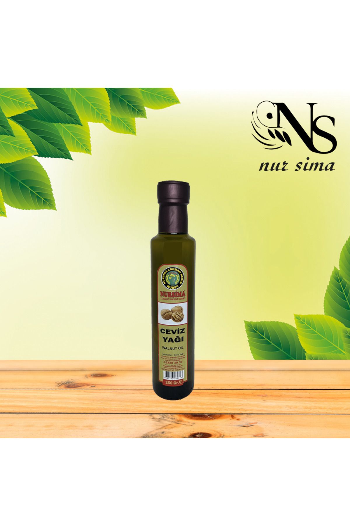 Nursima Ceviz Yağı 250 ml