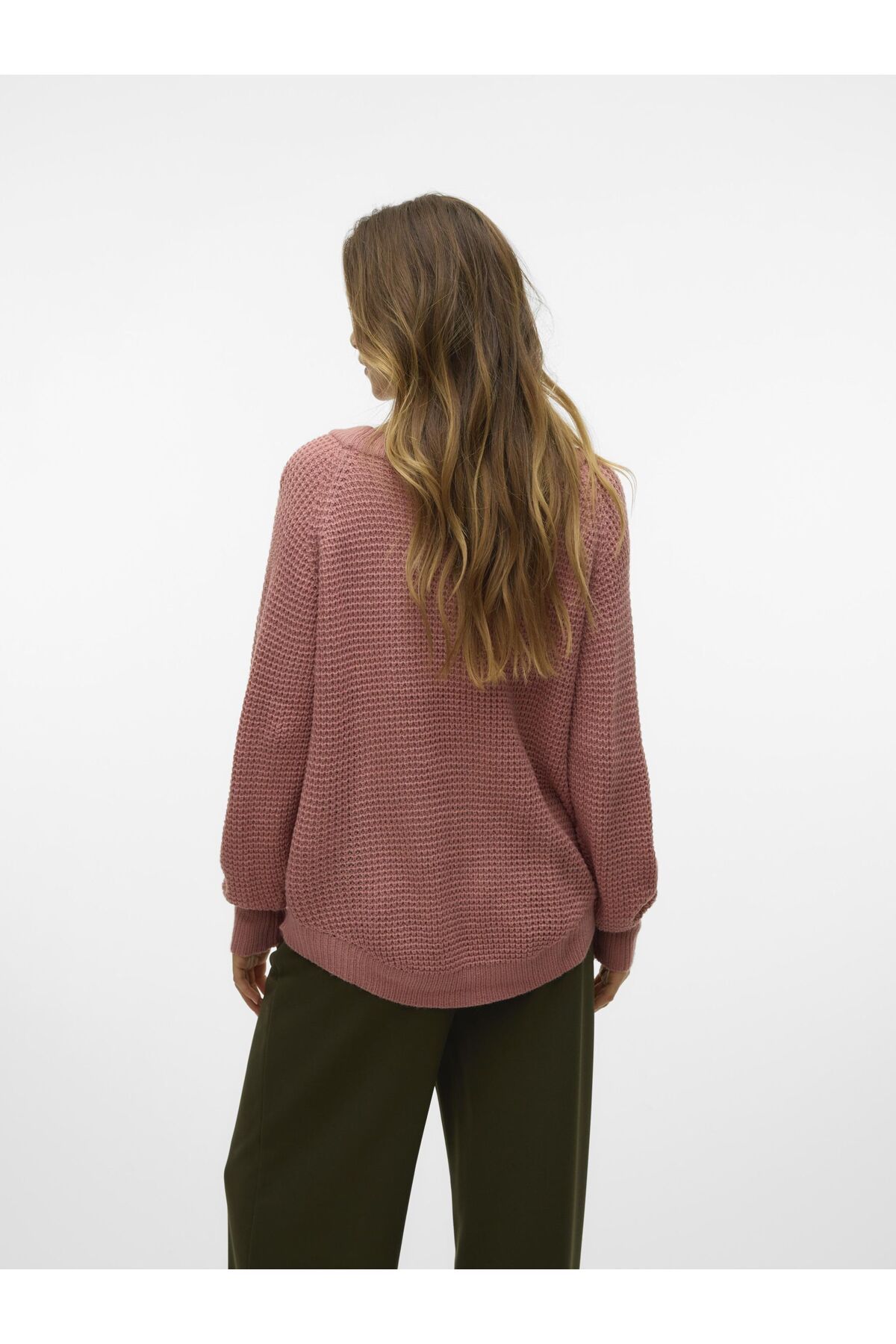 Vero Moda-Strickpullover VMRICIENEW LS BOATNECK BLOUSE REP EXC 3