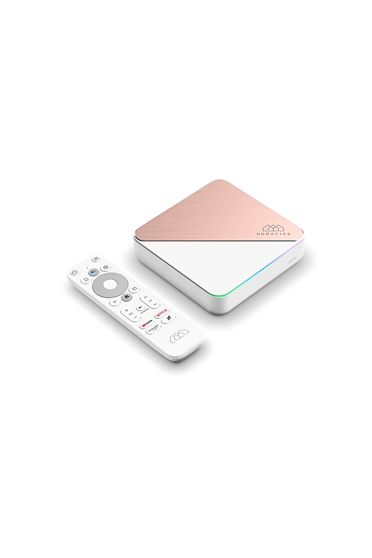 Homatics Box R 4K Plus Rose Gold  Lisanslı Android Tv Box