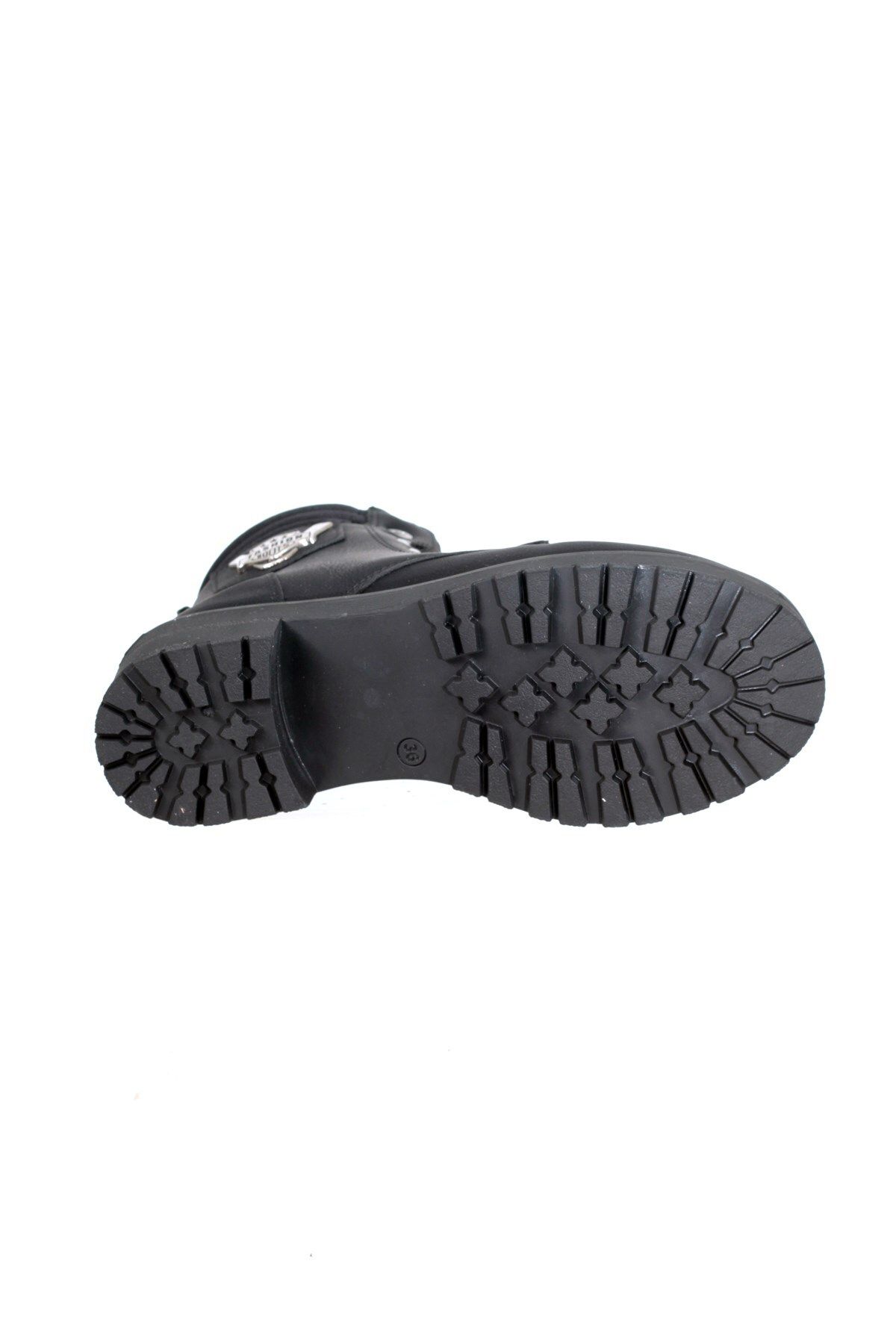 Wickers-2262 Μαύρες μπότες Nubuck 7