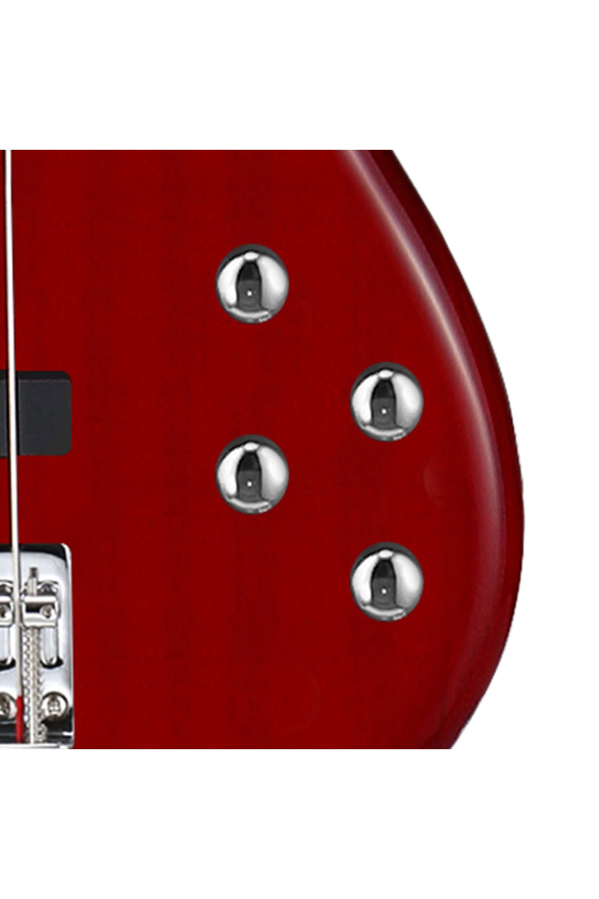 Ab5plusbk Bas Gitar Aktif 5 Telli Siyah Plus - 3