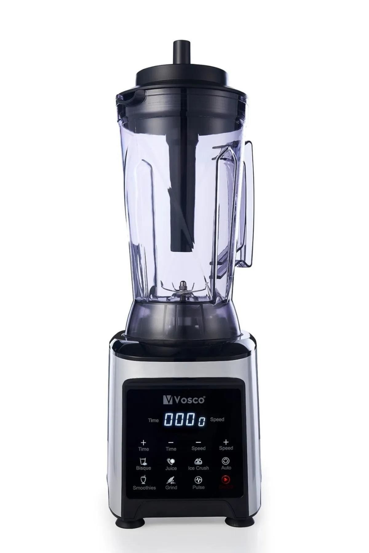 vosco CS-360C Dijital Bar Blender Pro XL (8 Bıçak) Kırmızı