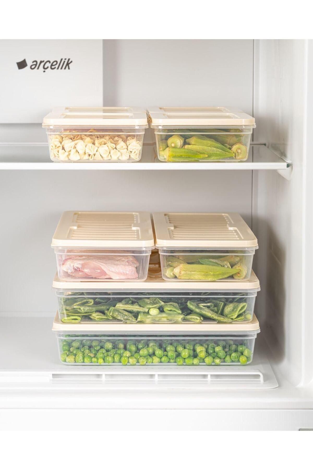 VİZYON-Refrigerator Organizer Microwave and Diffuse Convenient Storage Container Refrigerator Organizer 5