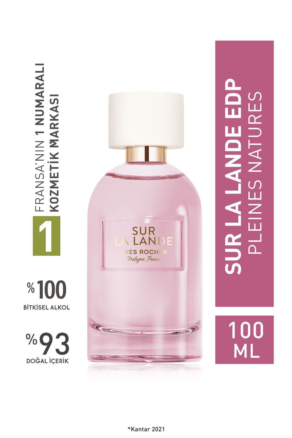 Yves Rocher Çiçeklerinin Hoş Kokusu İle Buluştu Sur La Lande Edp 100 ml S.GÜZELL