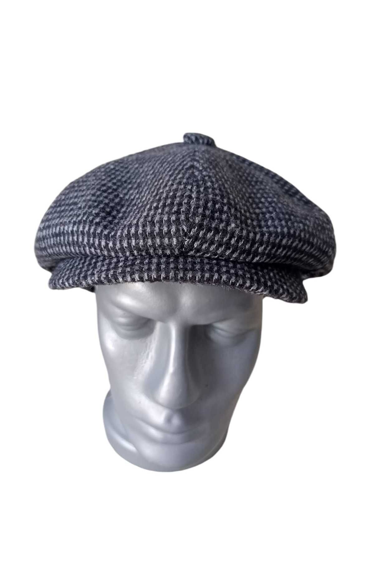 balkonda-Peaky Blinders Model 8 Pieces Unisex Wool Hat - Lined, K12-1 3