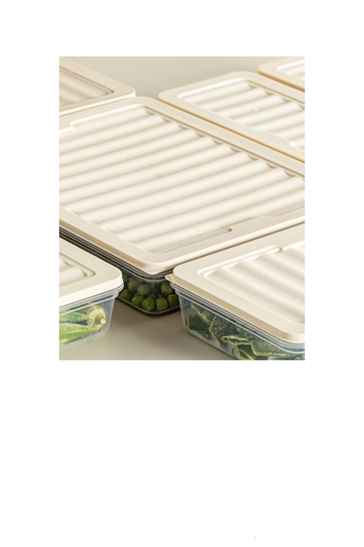 VİZYON-Refrigerator Organizer Microwave and Diffuse Convenient Storage Container Refrigerator Organizer 2