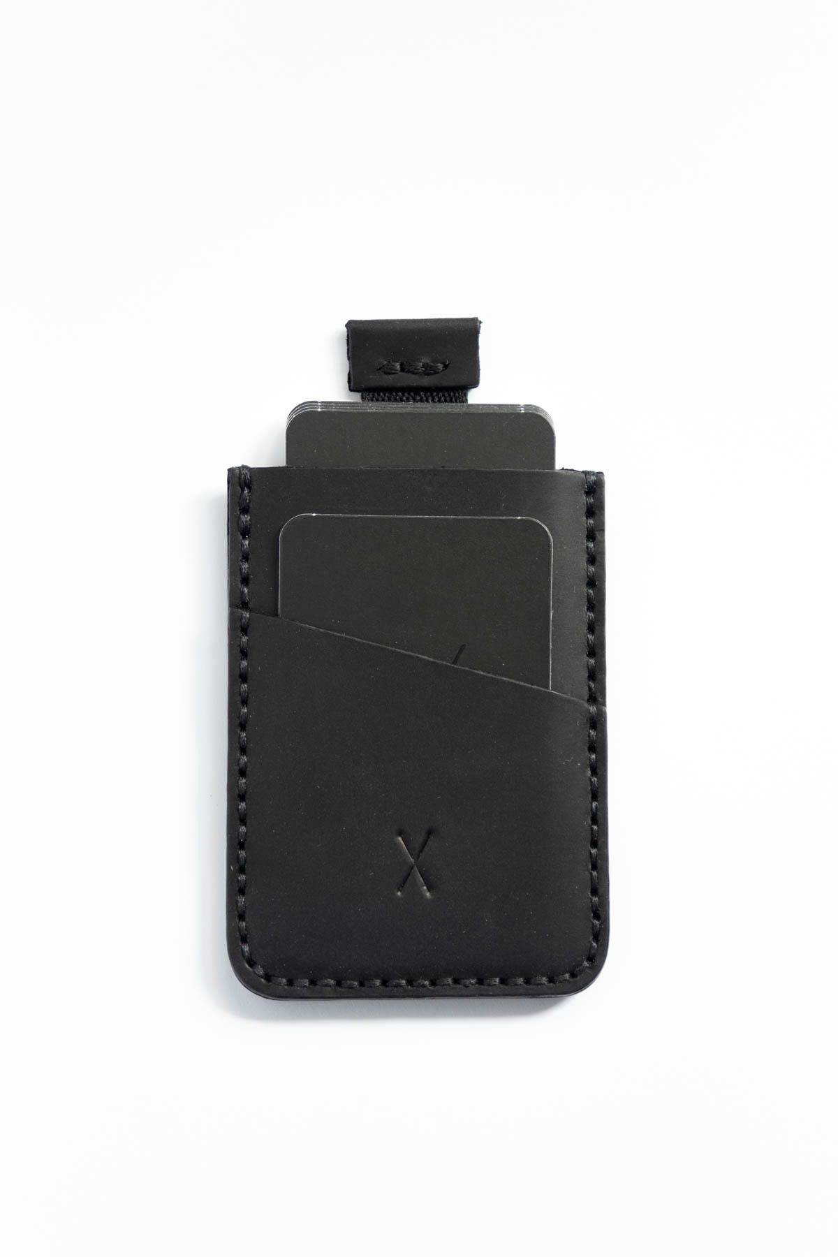 minimal X design-Dusty Black Minimal X V2 Mechanism Card Holder - 7