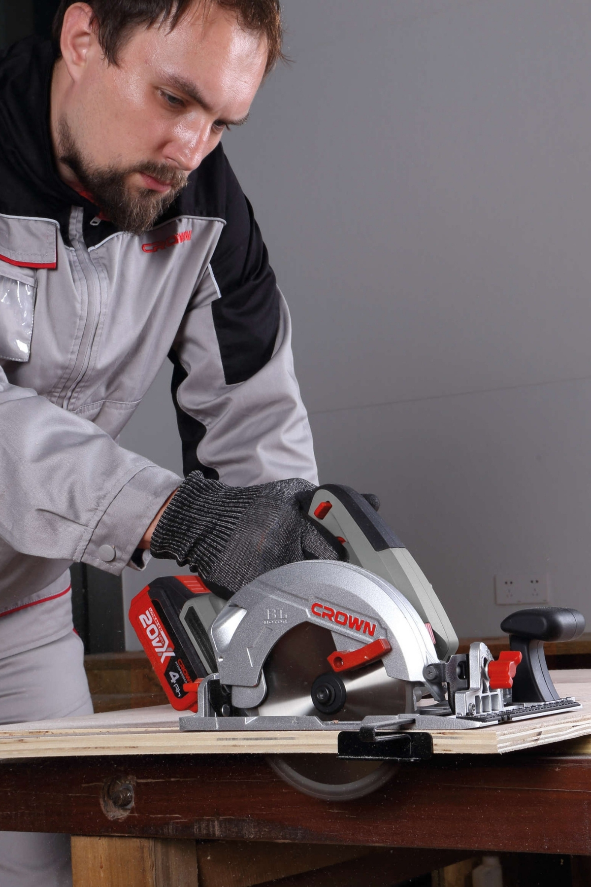 Crown Akülü Daire Testere 20v-4ah 165mm Ct25002-165hx-4 Bmc