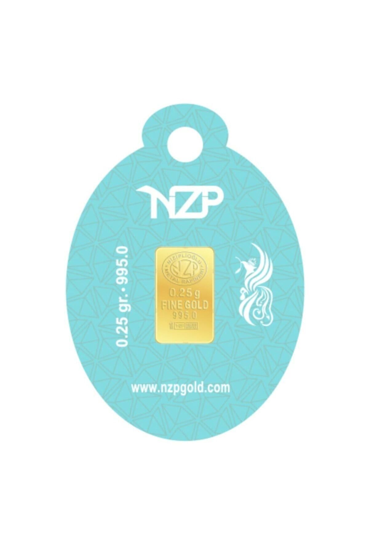 NZP Gold 0,25 Gram 24 Ayar Paketli Altın