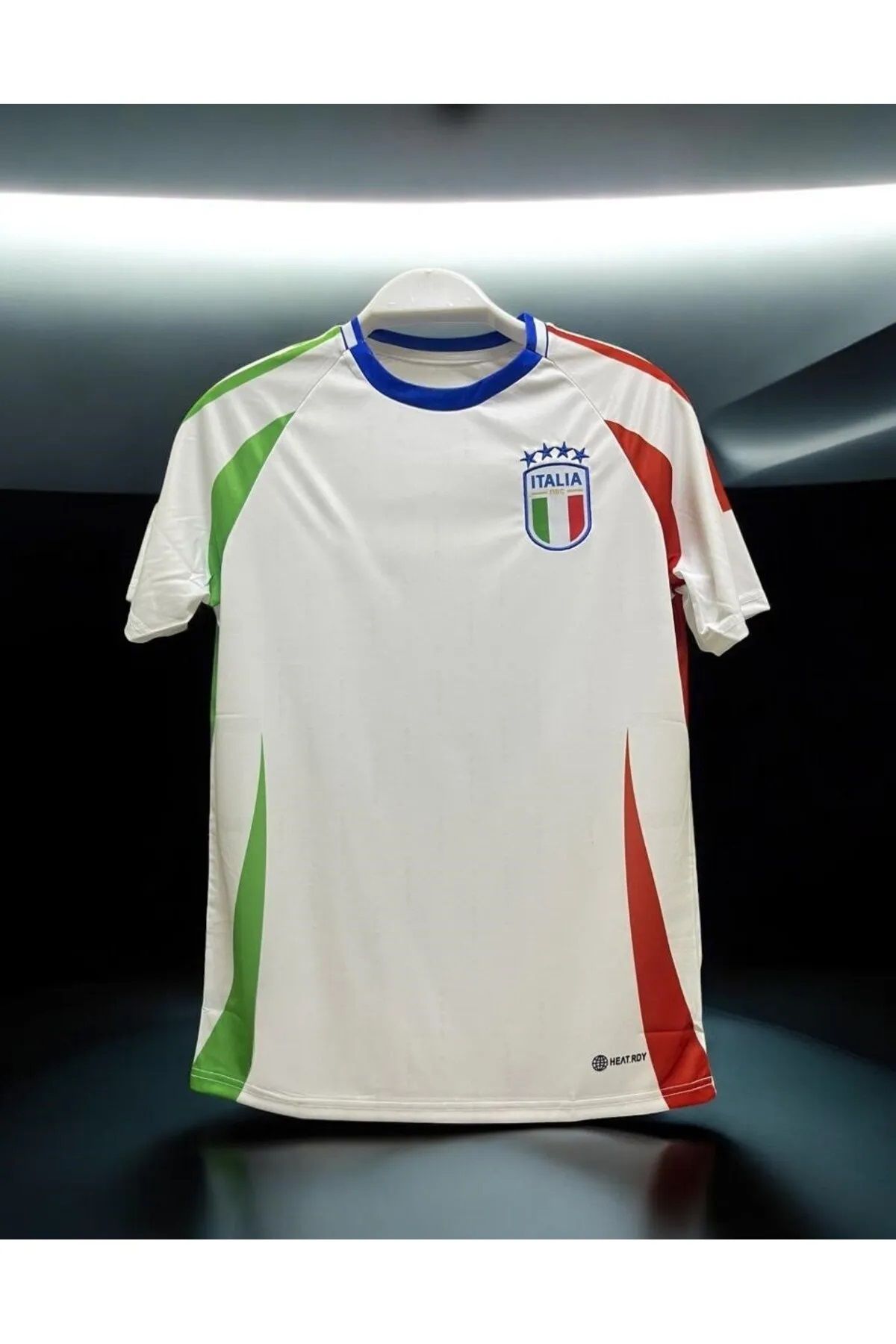 pivok-Italy Mili Team Namedless Model White Color Adult's Football Fan Jersey 1