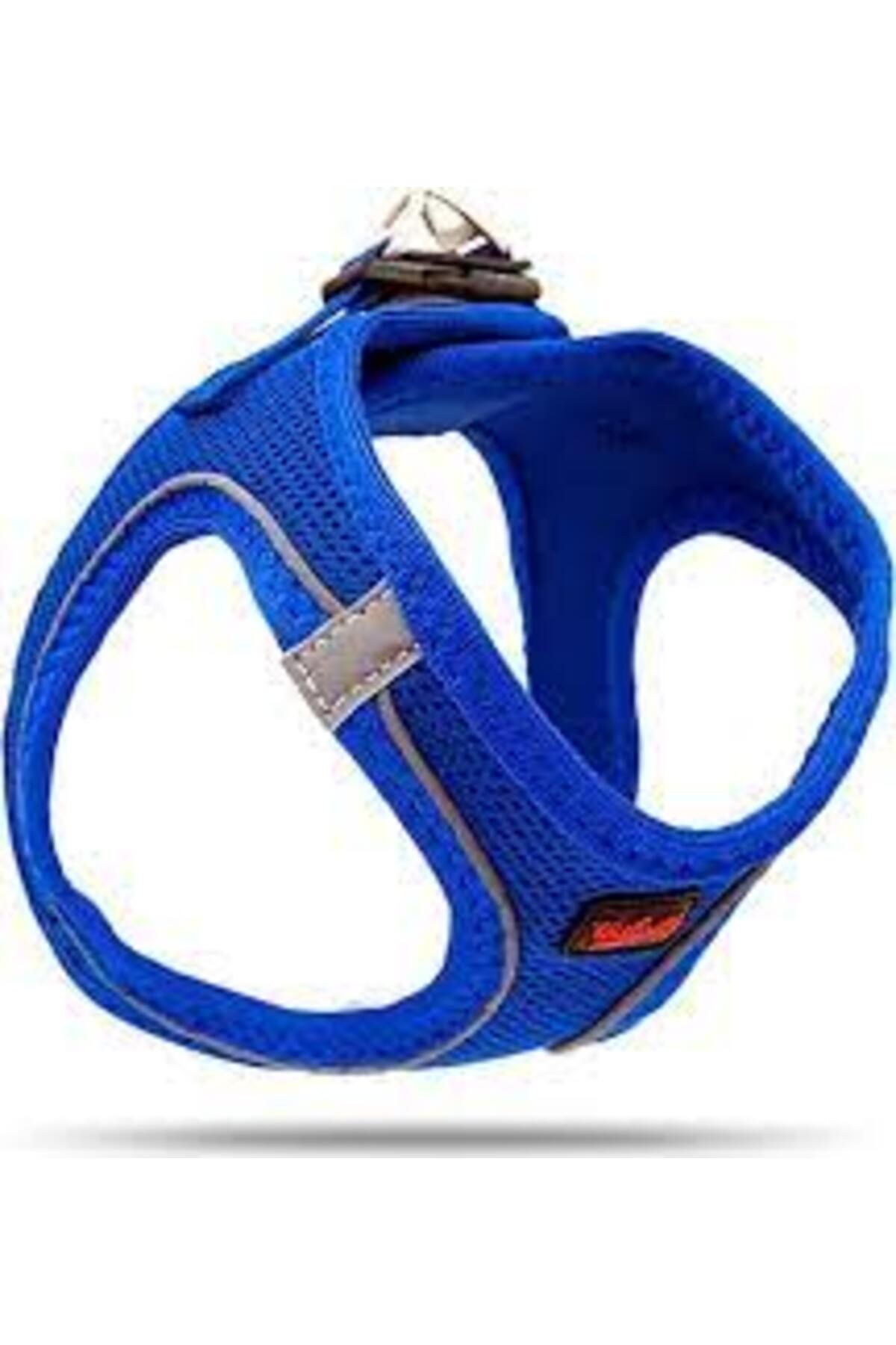 Tailpetz Air-mesh Harness Köpek Göğüs Tasması Saks Mavi S