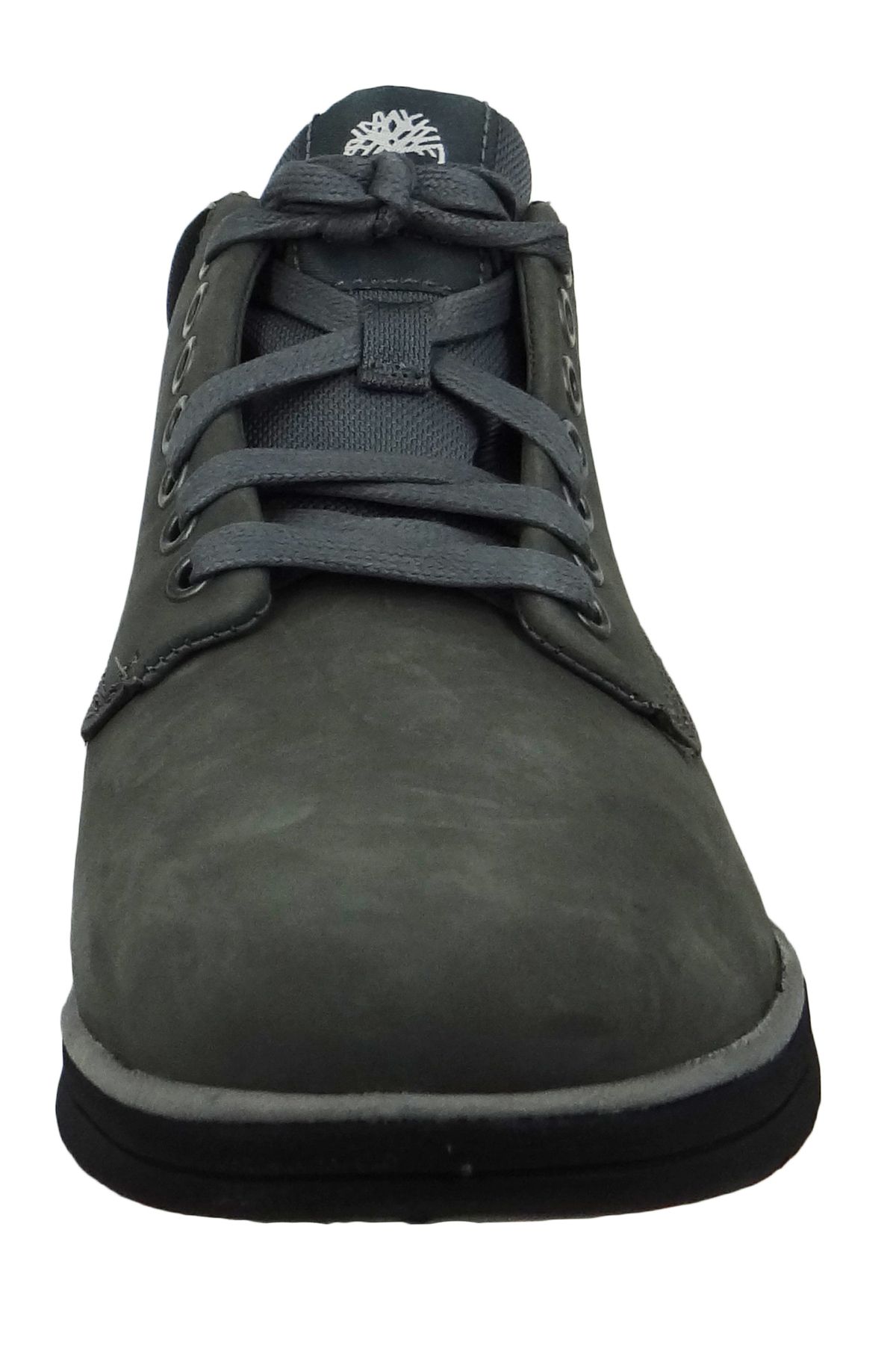 Timberland-Herren Sportliche Halbschuhe Bradstreet Chukka CA5UY5 TB0A5UY5033 Grau Medium Grey Nubuck Leder mit 6