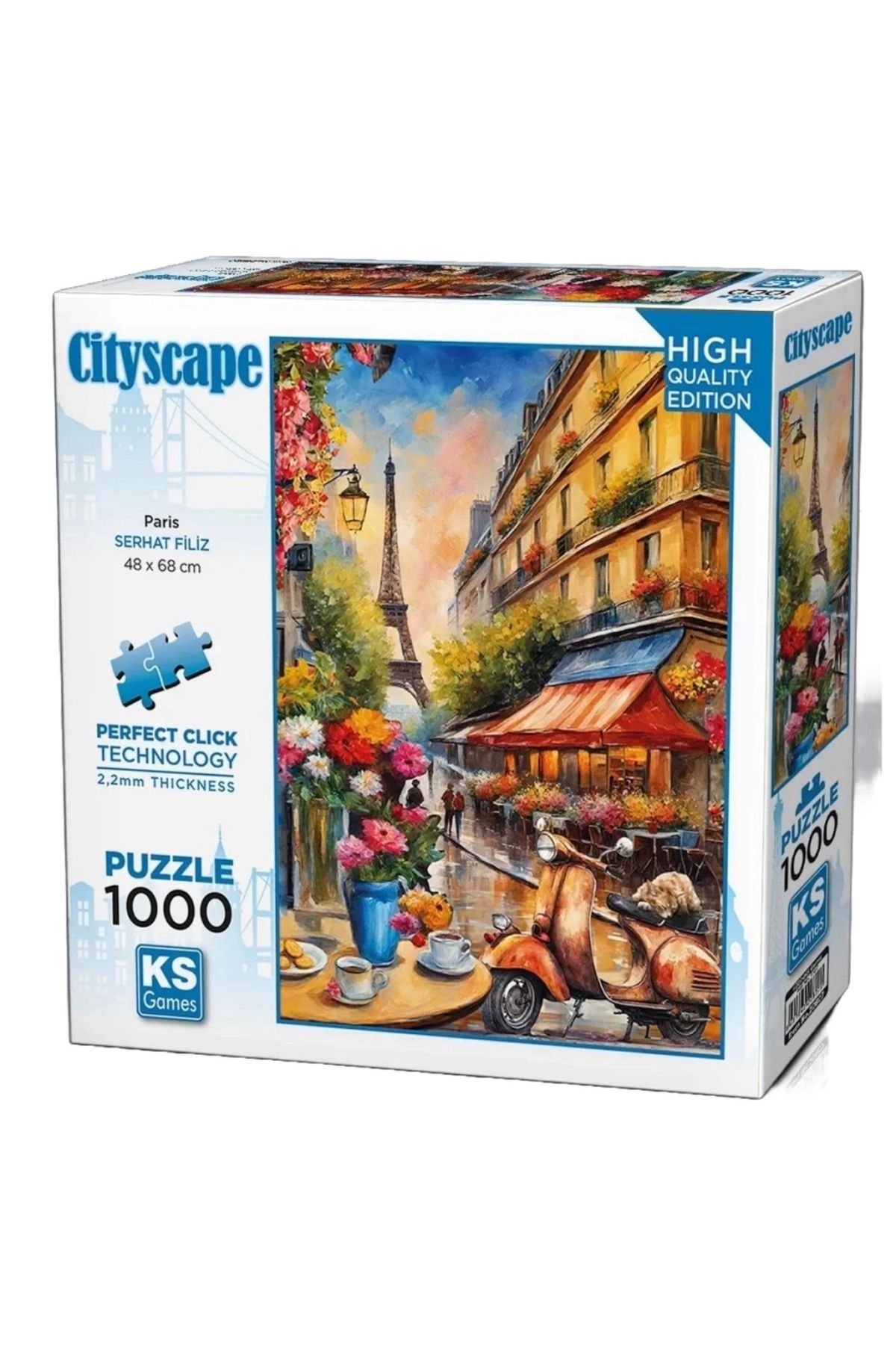 SYNOPE Çocuk KS Games Paris Puzzle 1000 Parça 20807