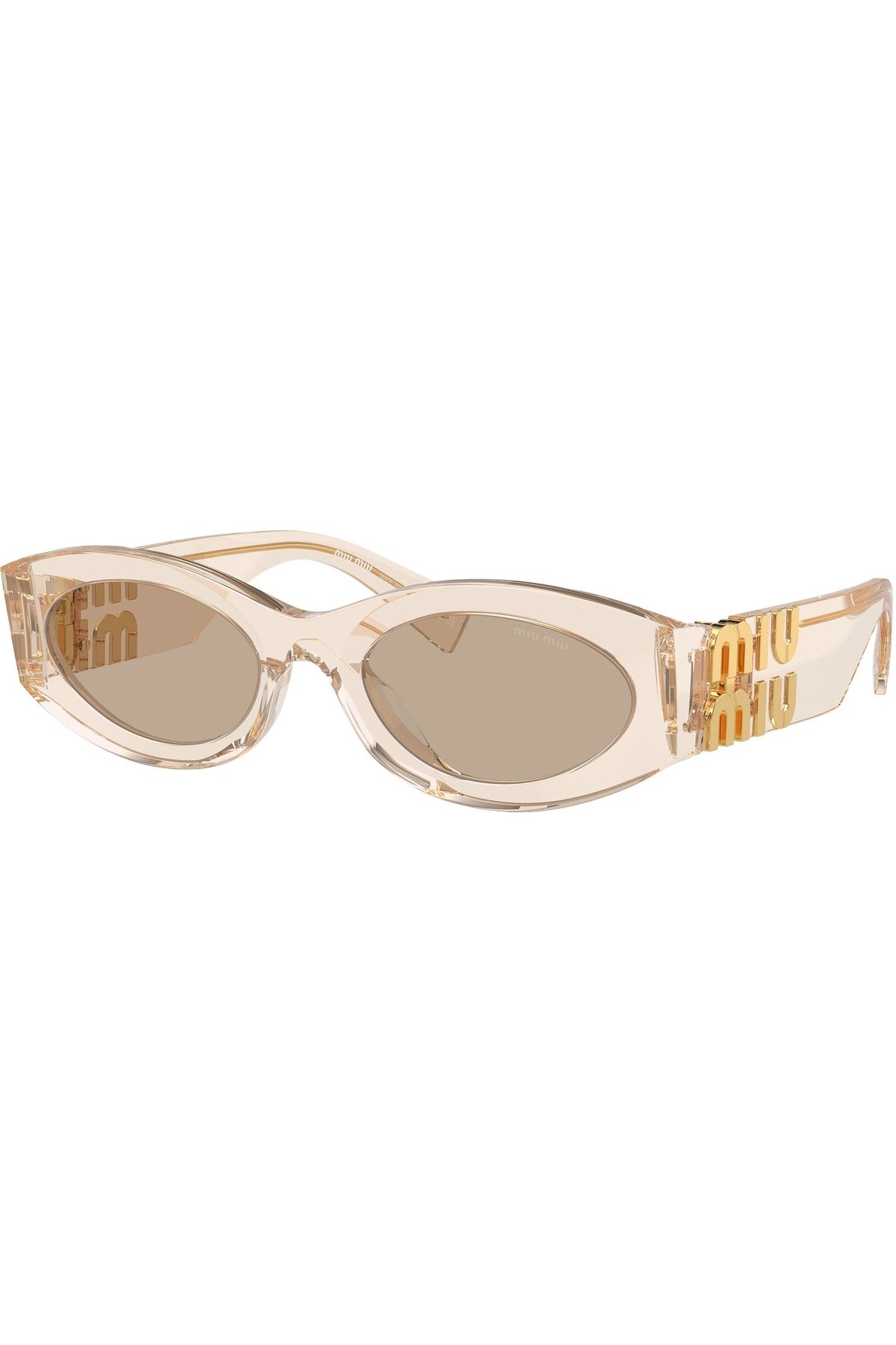 Miu Miu-Mu 11Ws (11T40F) 54 |   Women's Transparent Yellow Sunglasses 1