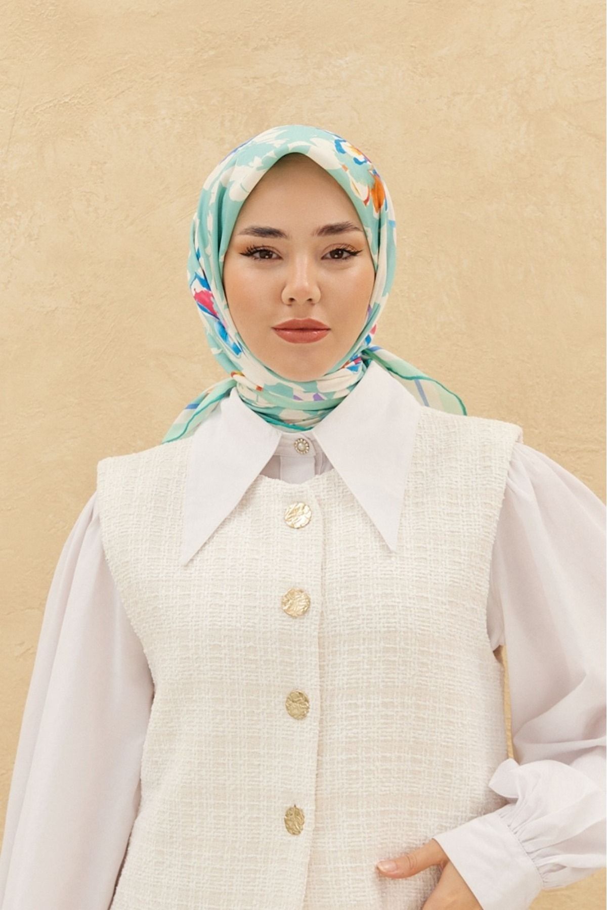 Silk Home-SILK HOME ORGANIC COTTON SILK SCARF 79006-04 1