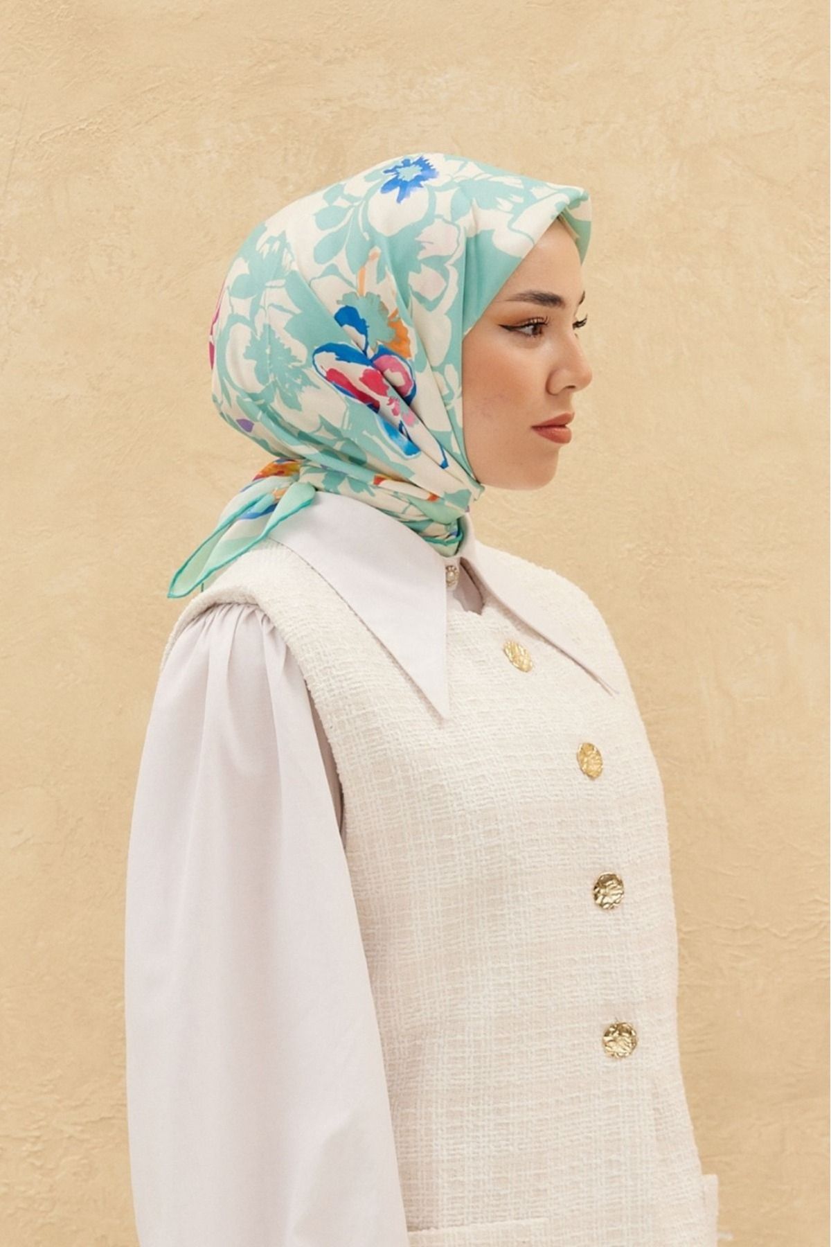 Silk Home-SILK HOME ORGANIC COTTON SILK SCARF 79006-04 4