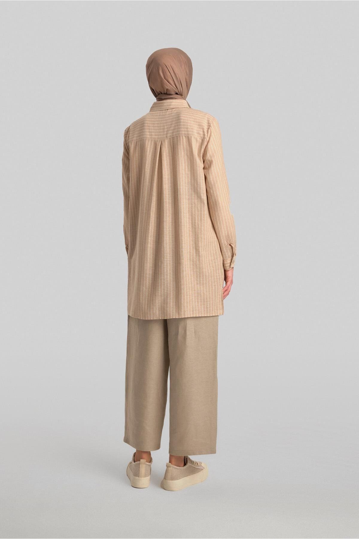 Armine-Beige Tunic - 24Yd9243 Model 6