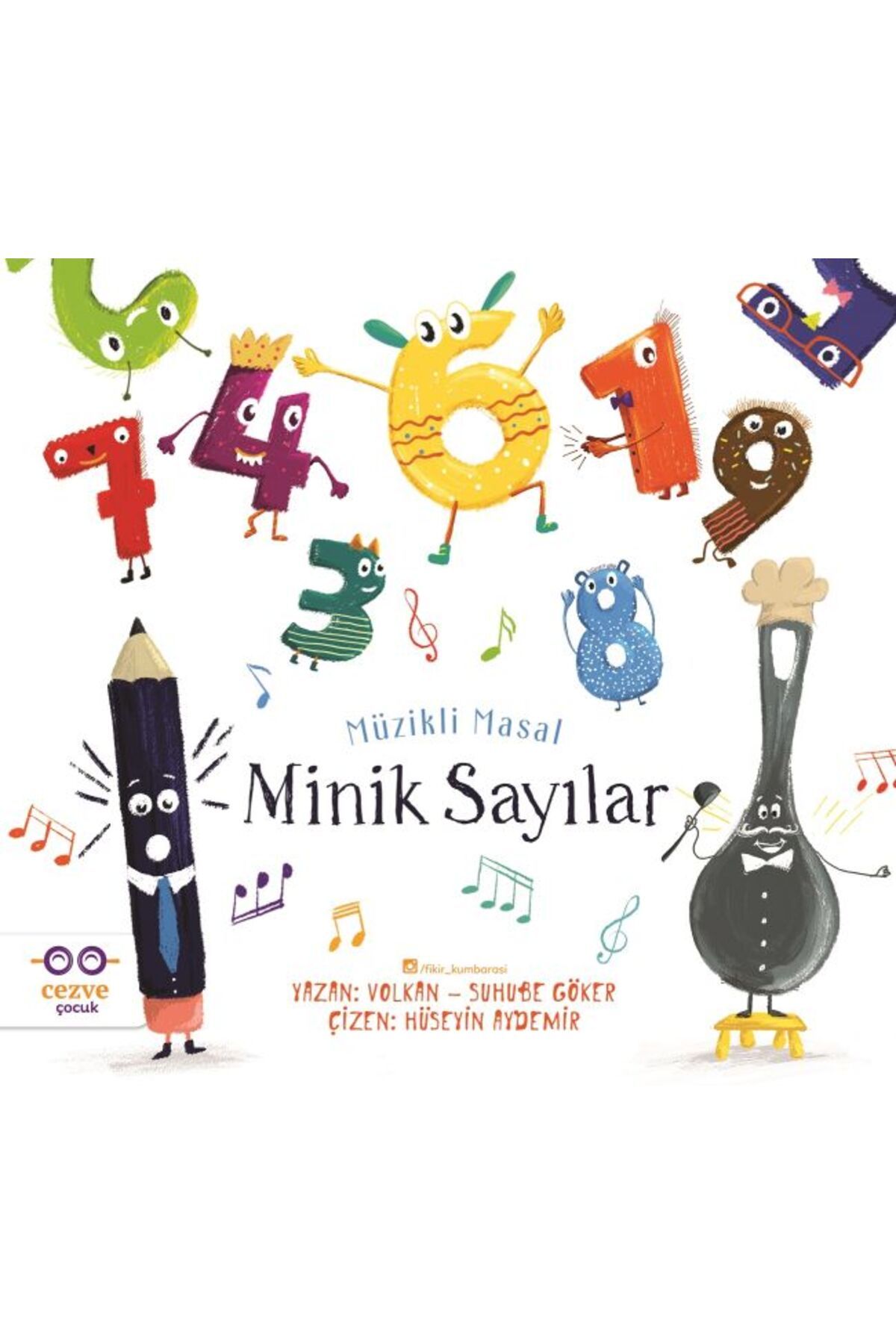 Türk Dil Kurumu Yayınları Müzik Masal - Minik Sayılar