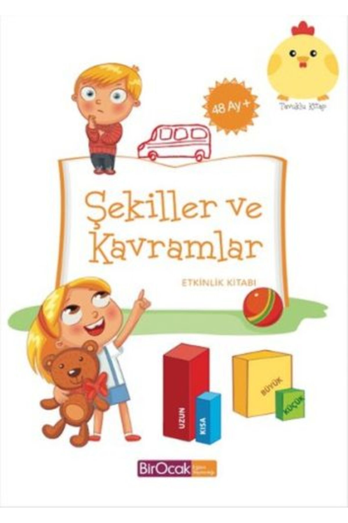 Bir Ocak Yayınları Şekiller ve Kavramlar Etkinlik Kitabı (48 Ay)