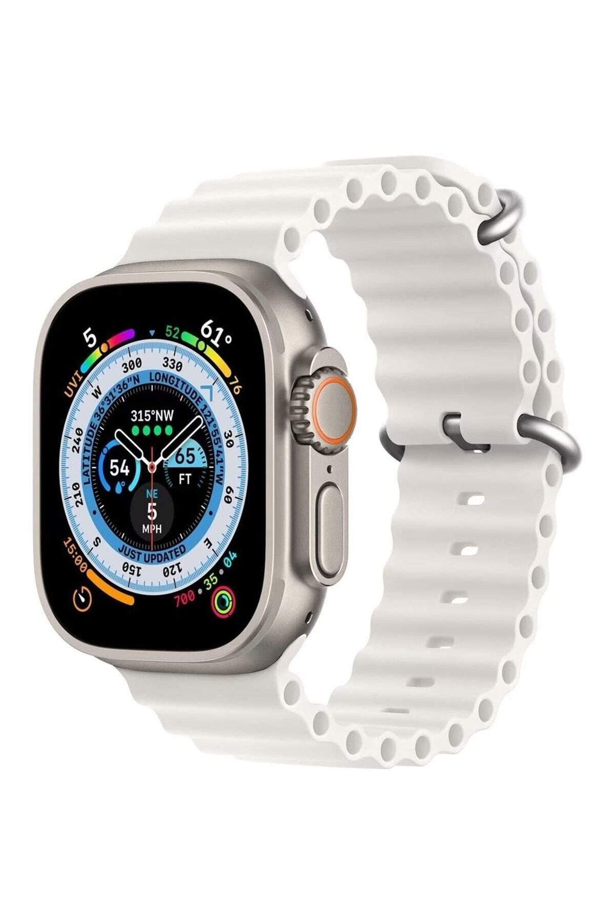 PSGT Apple Watch Uyumlu 42/44/45/49mm Seri 1/2/3/4/5/6/se/7/8/9 Ve 46mm Seri 10 Kordon Loop Ocean 42