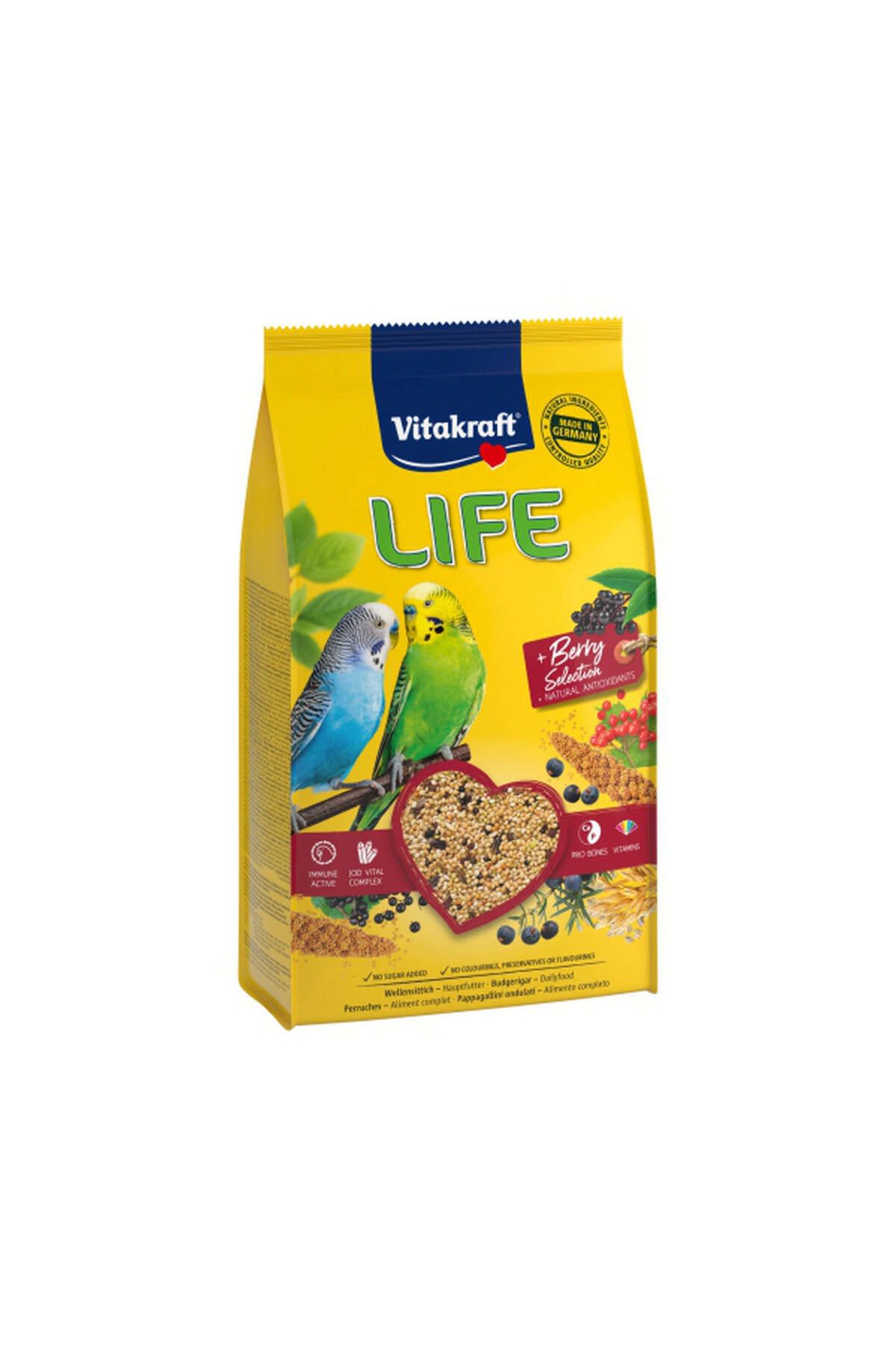 Vitakraft LIFE MUHABBET YEMI 800 GR X 2 ADET 661142