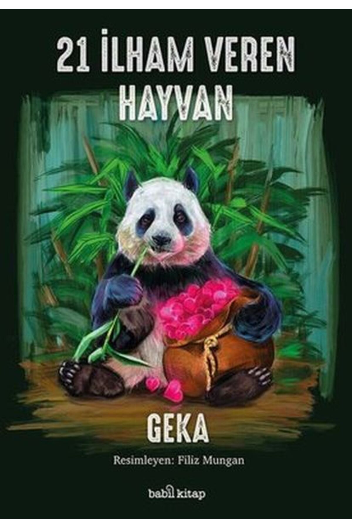 Karma Kitaplar 21 İlham Veren Hayvan kitap (Korunakli Posetle)
