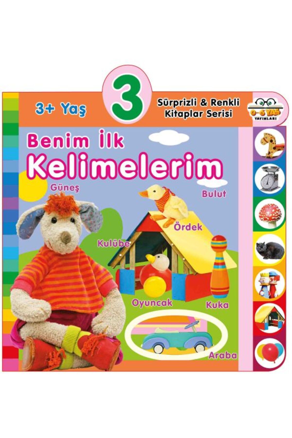 0-6 Yaş Yayınları Benim İlk Kelimelerim (3+Yaş)