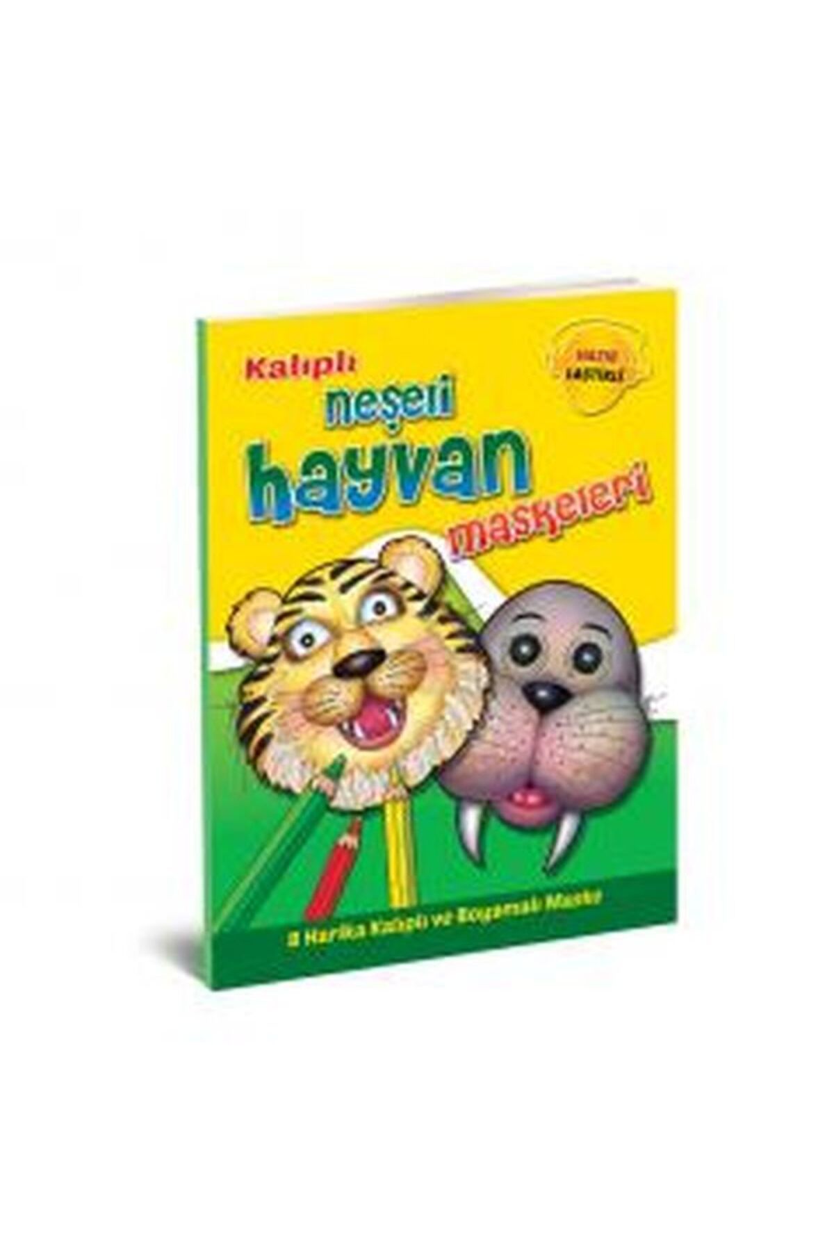 Yumurcak Yayınları Kalıplı Neşeli Hayvan Maskeleri