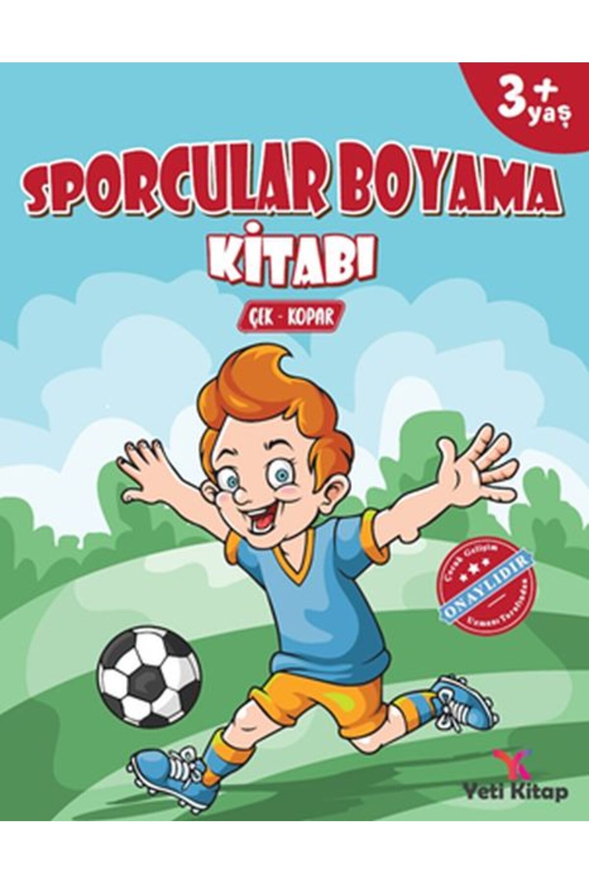 yeti kitap Sporcular Boyama Kitabı