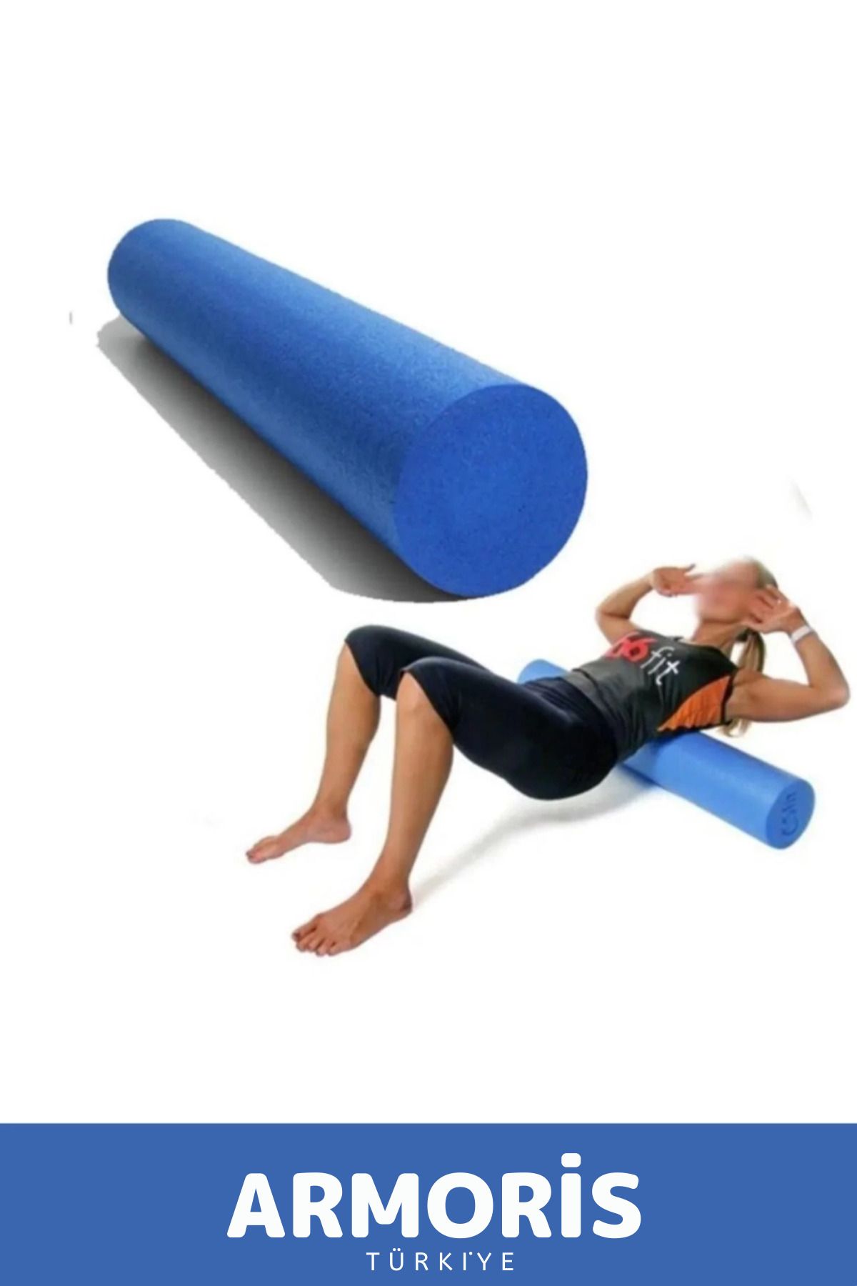 Armoris Yeni Nesil Dayanıklı Su Geçirmez Hafif Kolay Taşıma Spor Fit Egzersiz Sağlıklı Yaşam 90cm Roller
