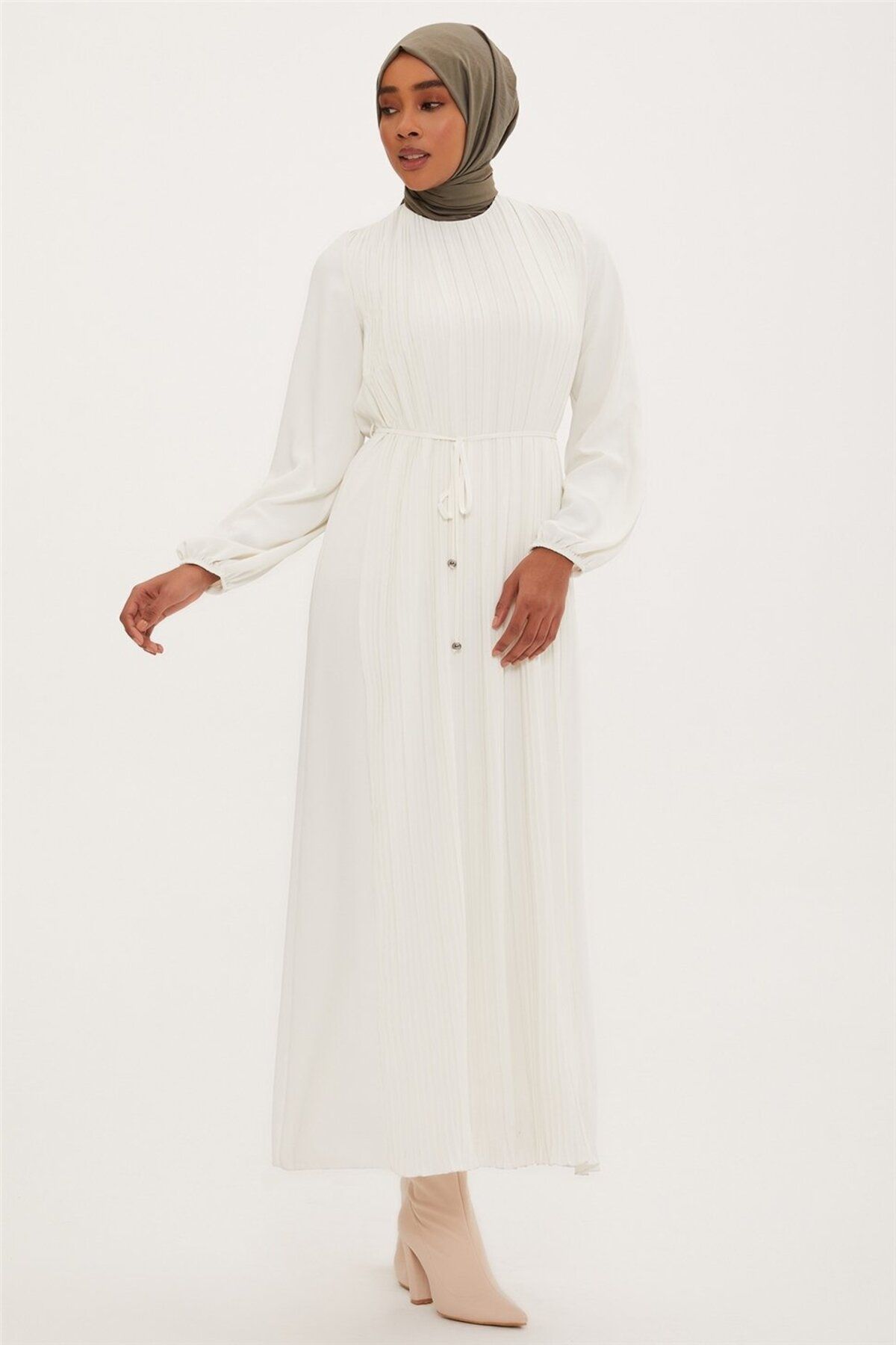 Armine-Rochie Ecru - Model 22k9435 2
