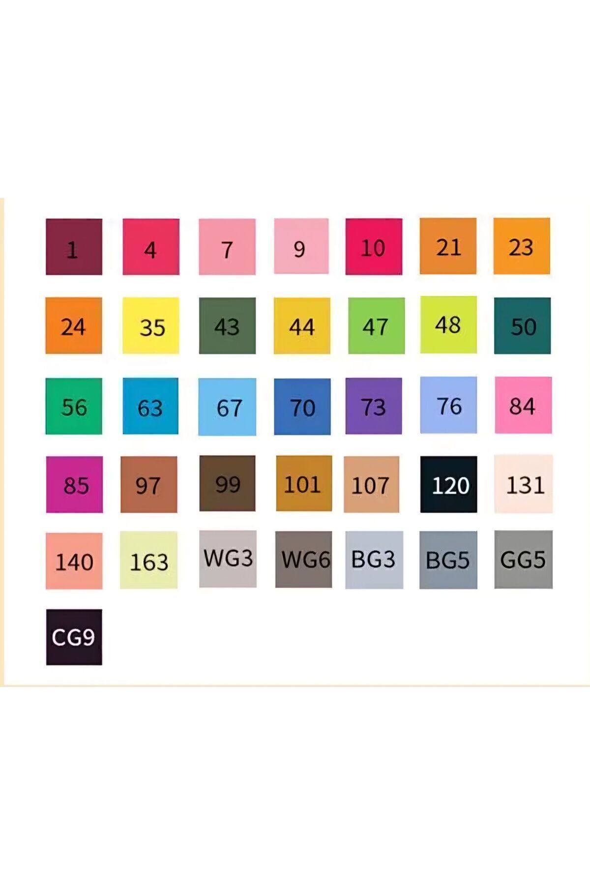 TOUCH SKETC-Set of 36 Double Ended Professional Marker Crayons - with Bag and Stand 4