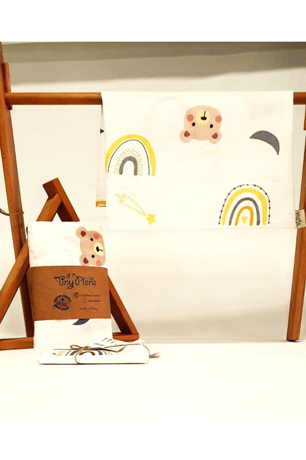 tiny plans-Single Elastic Sheet-Pillowcase Set 5