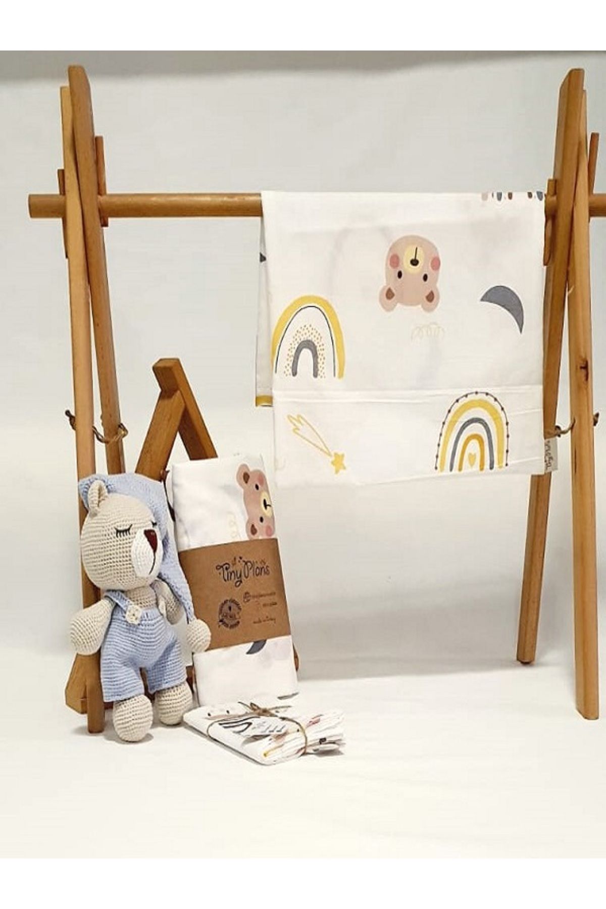 tiny plans-Single Elastic Sheet-Pillowcase Set 7