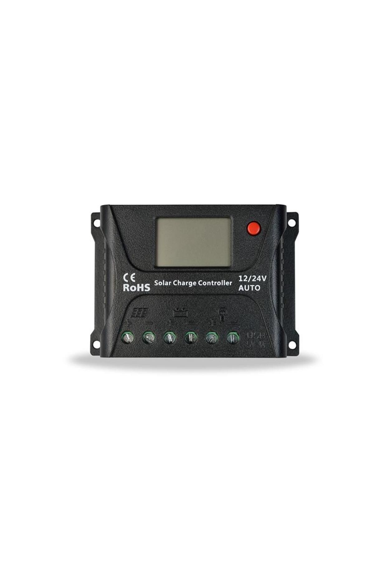 Genel Markalar Pwm solar şarj cihazı hp2410 12/24volt 10a linetech