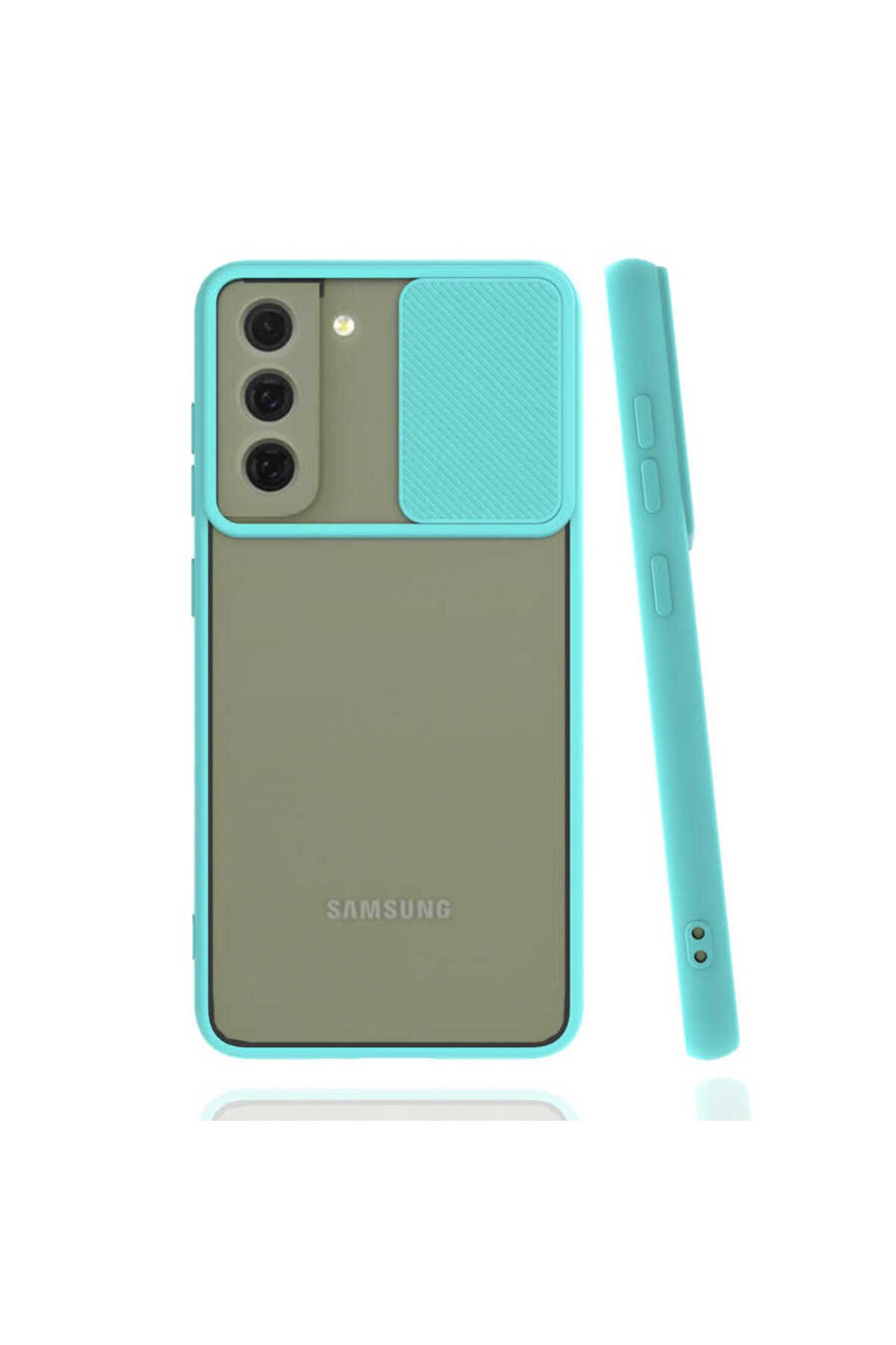 gaappy Nelsi Serisi Samsung Galaxy S22 Turkuaz Kapak