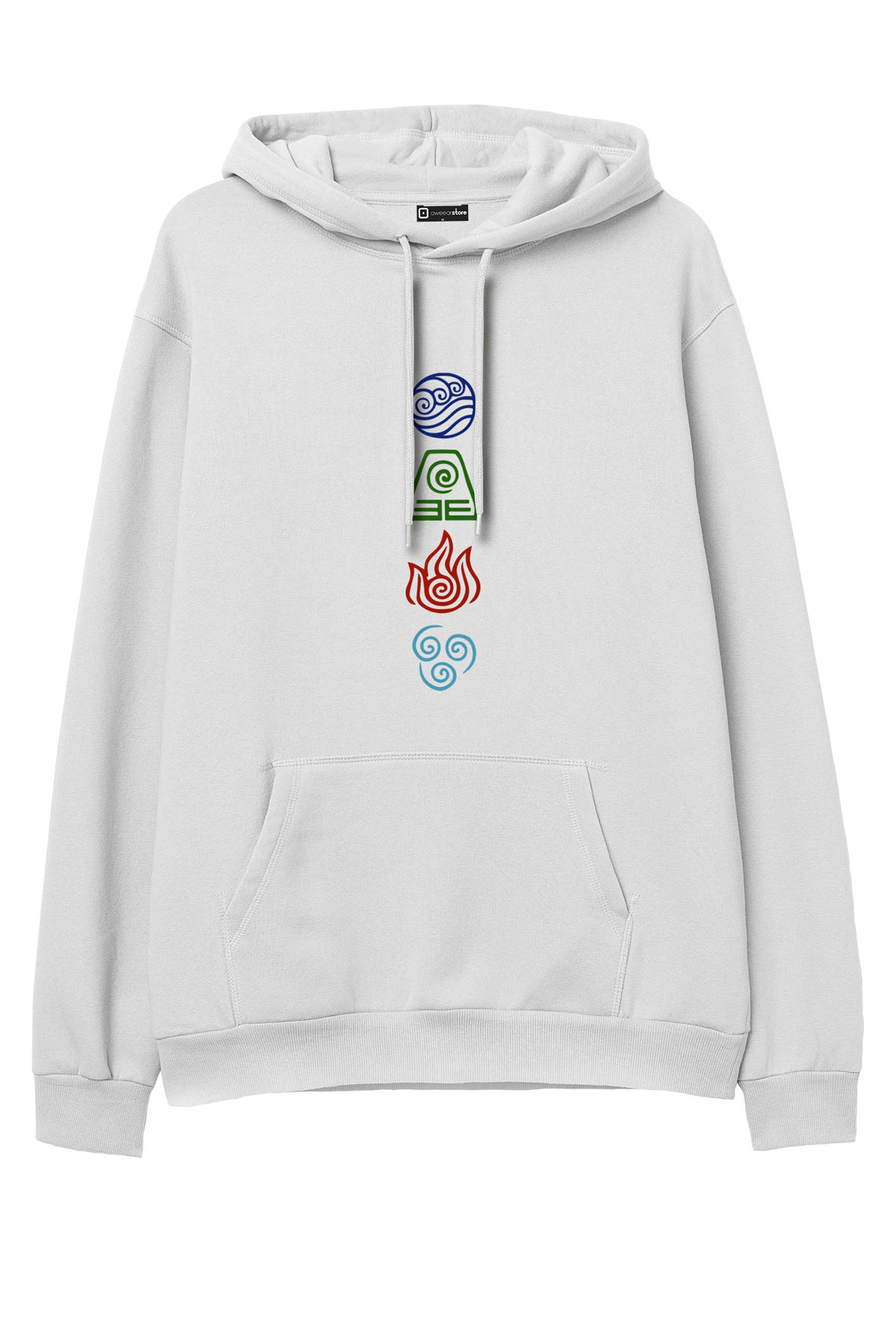 Oweear Unisex Elemental - Regular Hoodie