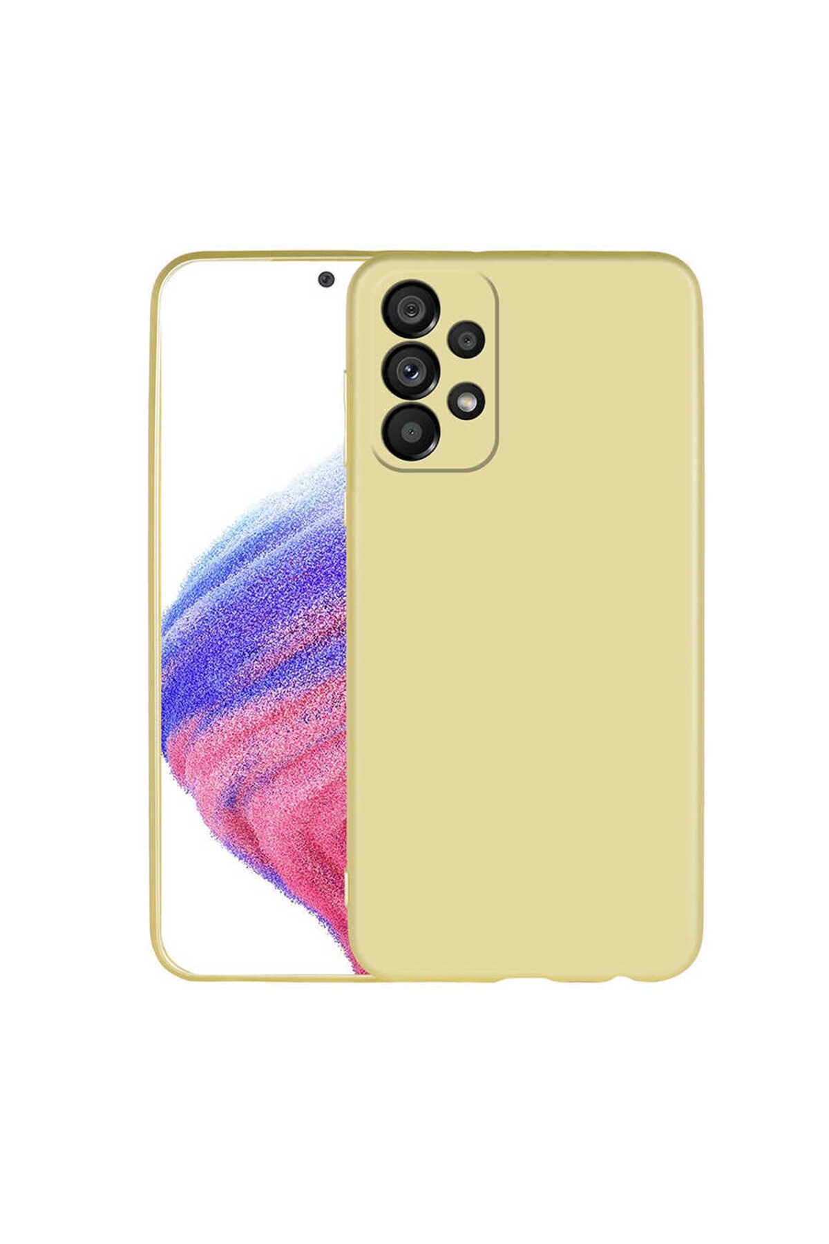 ELSAH Samsung Galaxy A33 5G Uyumlu Kılıf Esnek ve Darbe Emici Renkli Koruyucu Kapak