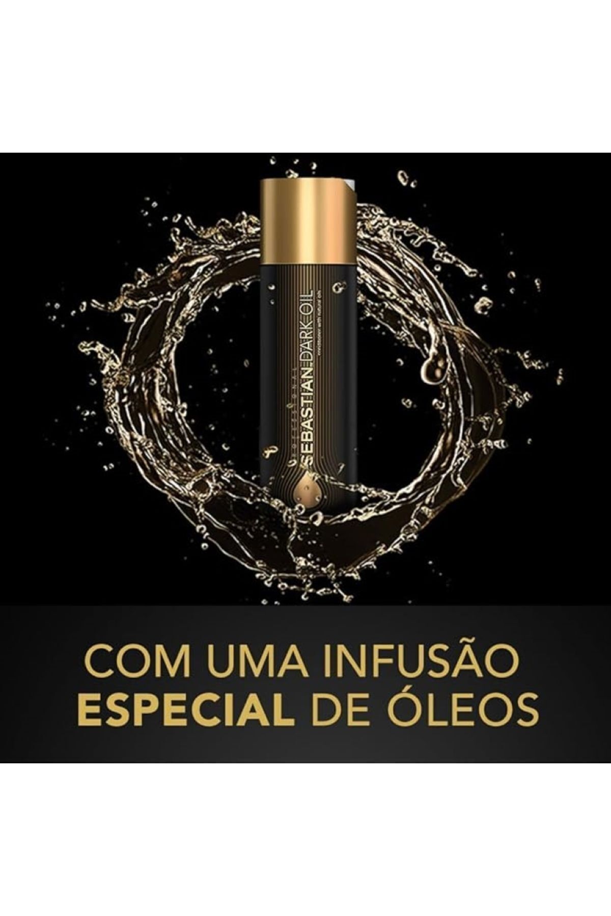 SEBASTIAN-Dark Oil Moisturizing Shampoo with Argan and Jojoba Extract 250ml - Cyt 487454564874546465 3