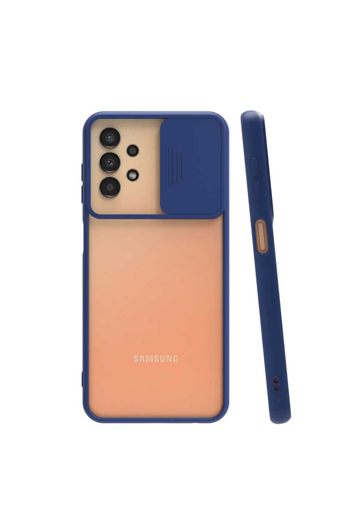 gaappy Nelsi Serisi Samsung Galaxy A33 5G Lacivert Kapak