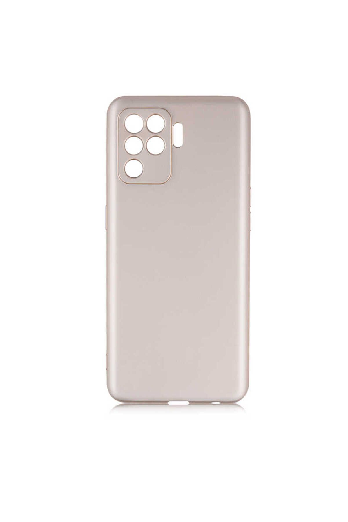 ELSAH Oppo Reno 5 Lite Uyumlu Kılıf Esnek ve Darbe Emici Renkli Koruyucu Kapak