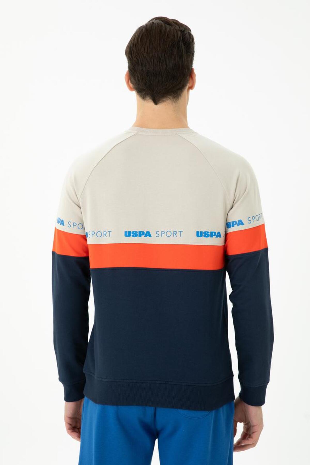 سویشرت مردانه یقه گرد | یو اس پولو U.S. Polo Assn. G081SZ082.000.1667332 TR - تصویر 4
