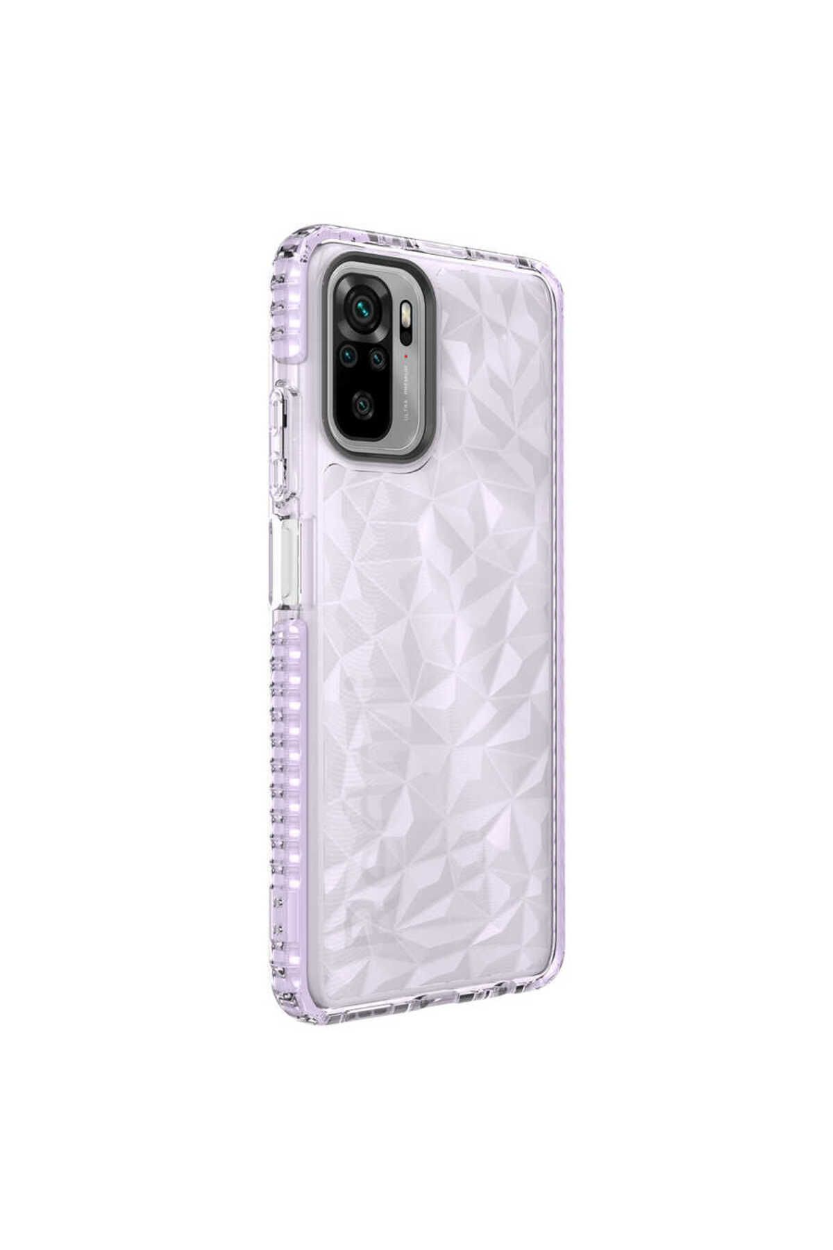 gaappy Iceberg Serisi Xiaomi Redmi Note 10S Mor Kapak