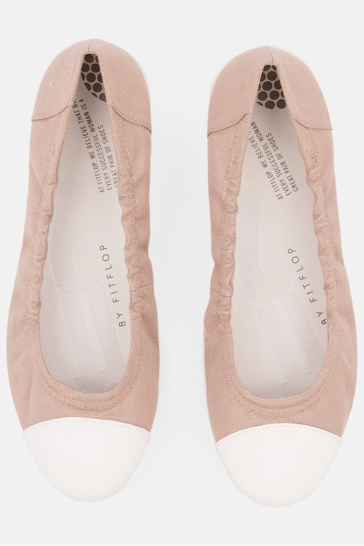 Fitflop-حذاء مسطح سهل الارتداء للنساء، بني 3