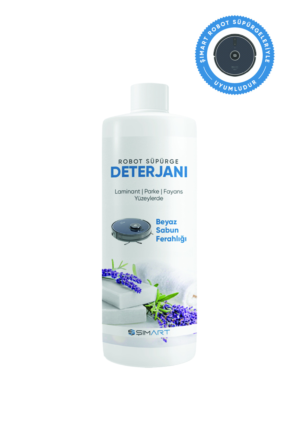 Şımart Teknoloji Beyaz Sabun Kokulu Robot Süpürge Deterjanı Ferah Ve Derinlemesine Temizlik